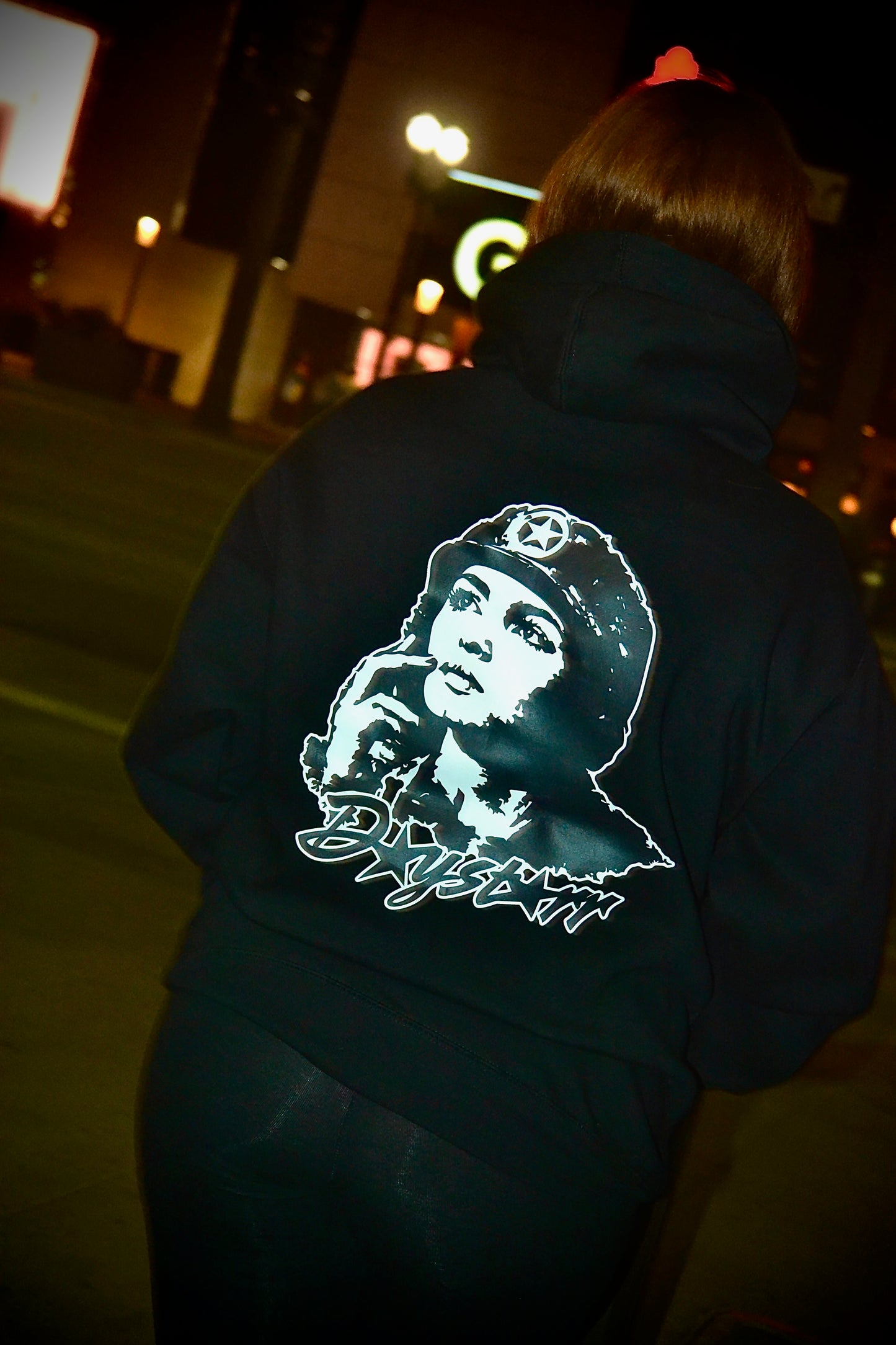 BLACK DAYSTARR HOODIE
